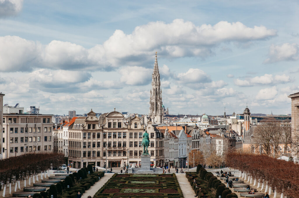 Mont des Arts, Brussels Belgium